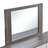 Aberdeen G02500-M Mirror , Gray/Oak