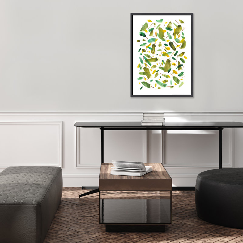 Fanatical Dreams Green II Painting by David Erickson