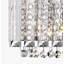 Annabella Steel Flush Mounted Sconce