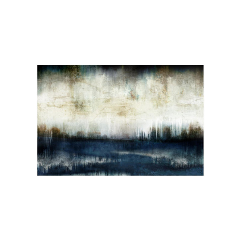Blue Dreams Print by Austin Beiv, 36" H x 54" W, Knife Gel