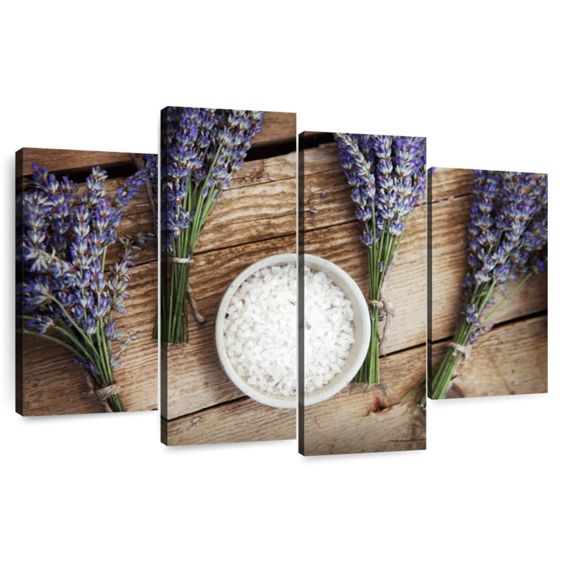 Lavender For Bath, 22" H x 36" W