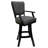 Callisnagh No Extra Tall Swivel Wood Stool - Red- Honey-342913634-342913630