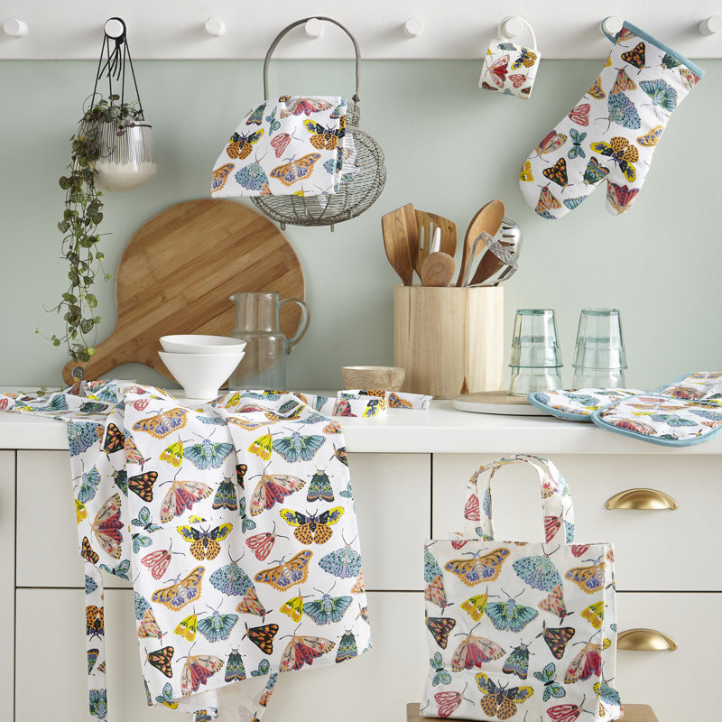 Butterfly House Cotton Tea Towel Kitchen Towel