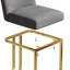 Ensemble de 2 chaises de bar de salle à manger de style moderne-765318117