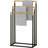 Free Standing Towel Blanket Rack