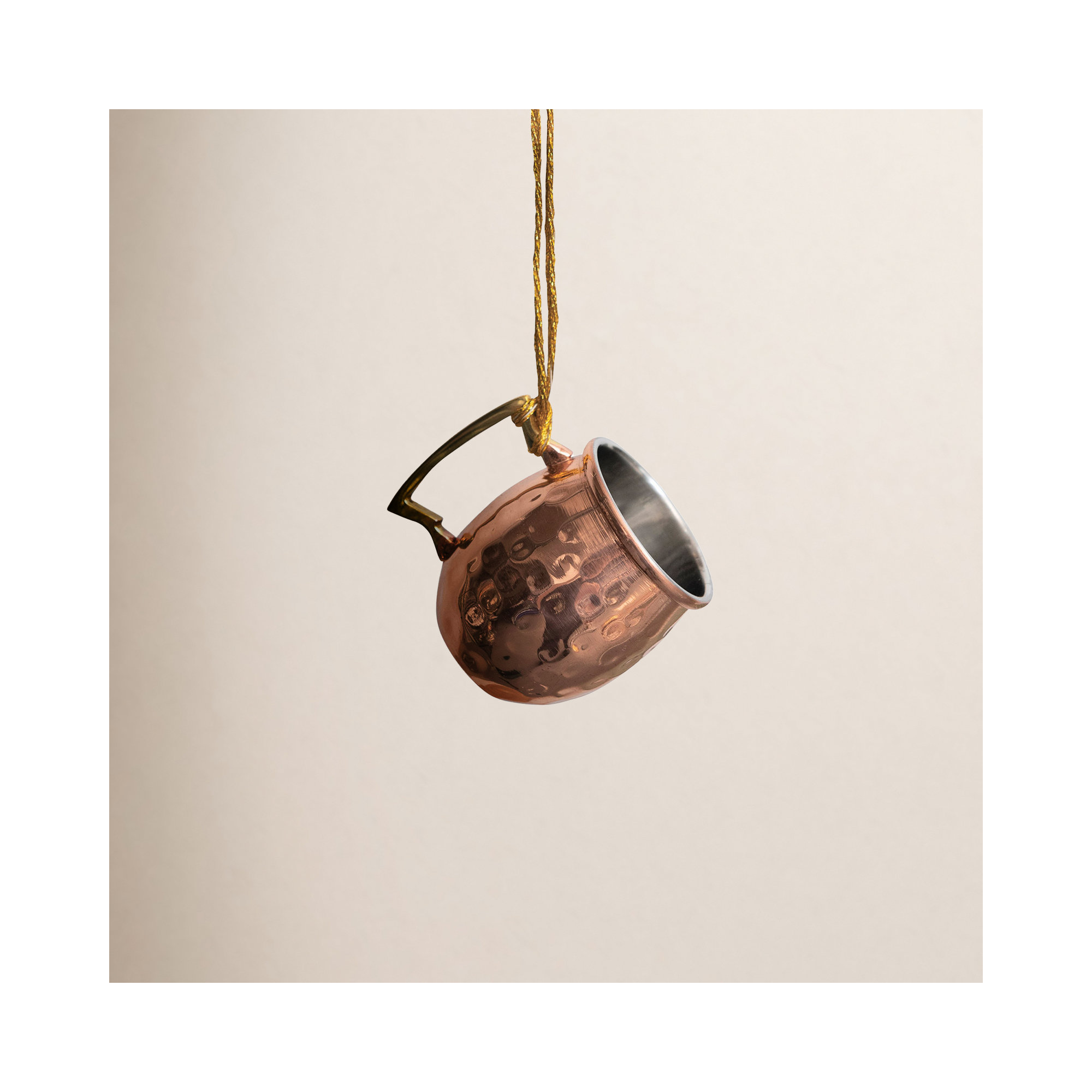Moscow Mule Metal Hanging Figurine Ornament