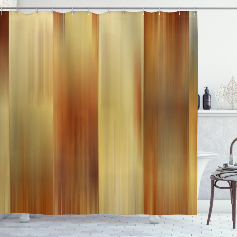 Shower Curtain with Hooks Included, 84" H x 69" W