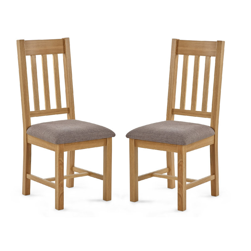 Henryson Slat Back Side Chair in Oak