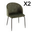 Luanna 47cm H Velvet Upholstered Side Chair-22013906