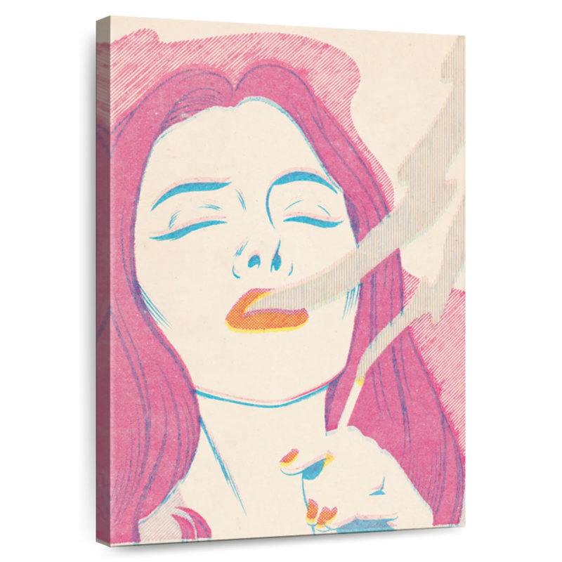Leisha Smoke, 51" H x 34" W