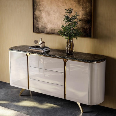 Italian Style Light Luxury Dining Sideboard