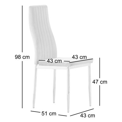 Side chair Set Gabrielle