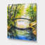 «Bridge Over Troubled Water In Forest Park», reproduction sur toile tendue-59646912