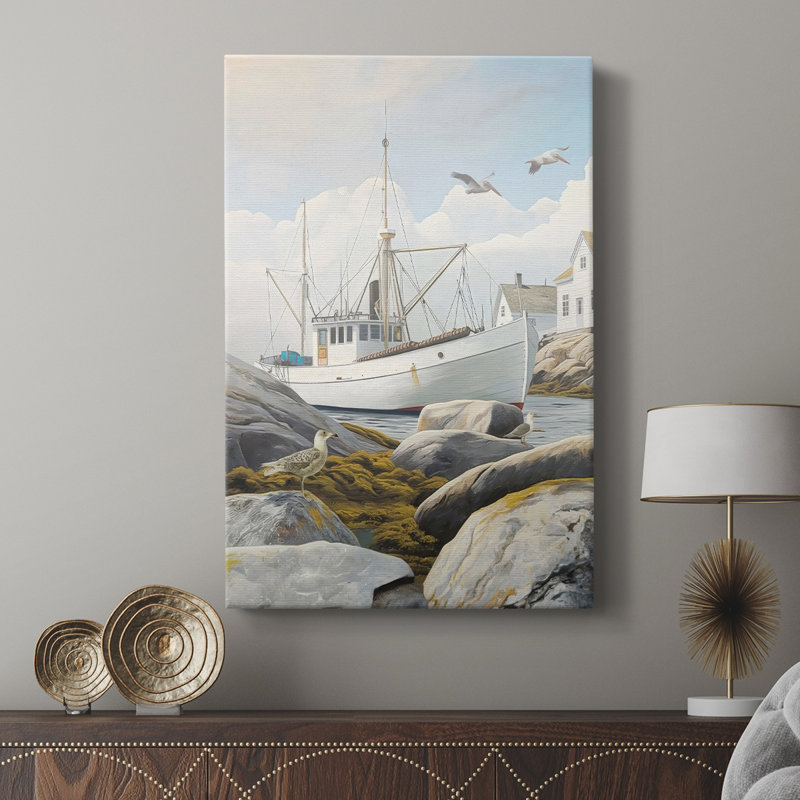 Fisherman's Way I - Cavas enveloppés de galerie, H 12 po x l 8 po