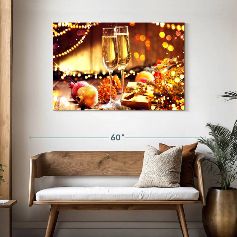 Yarlin Champagne Celebrations, 30" H x 45" W