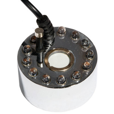 24V Mist Maker Submersible Integrated LED Pond Light Underwater Puck