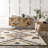 Soelch Tribal Jute Area Rug for Dining Room Living Room, Natural-1037103292