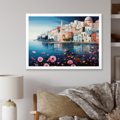 Pink Italy Capri Dreams - Affiches décoratives d'Italie