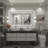 Molly Framelss or Framed LED Anti-Fog Tempered Glass Wall Bathroom Vanity Mirror - UL Certified-465619285-446877973