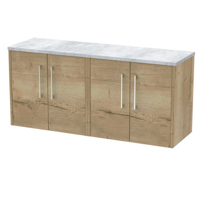 Juno 120.5cm Double Bathroom Vanity Base Only