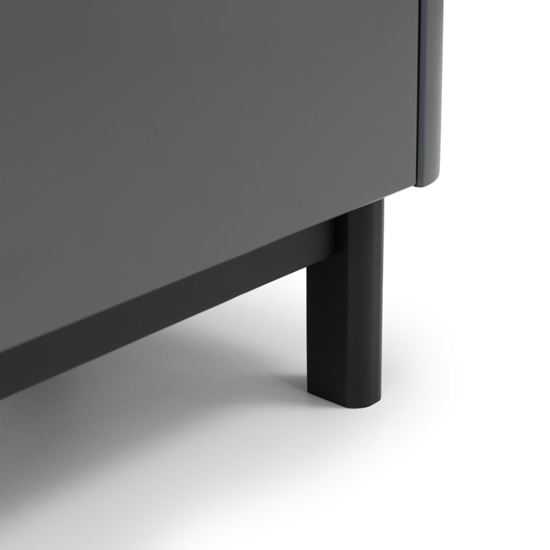 Janine 46cm W Manufactured Wood Bedside Table