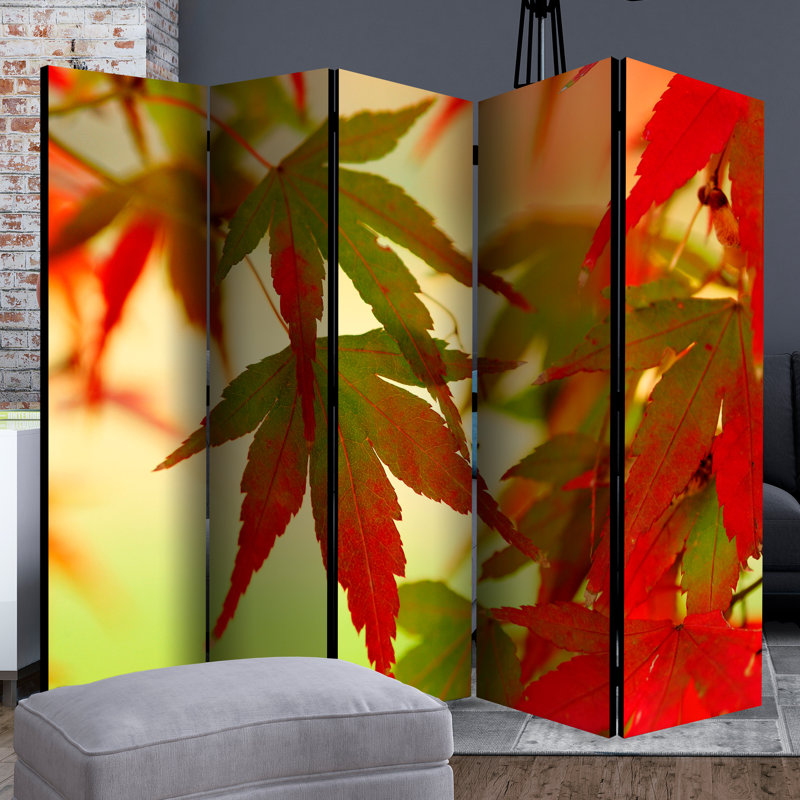 Nartuni 172cm H 3 - Panel Solid Wood Folding Room Divider, 5