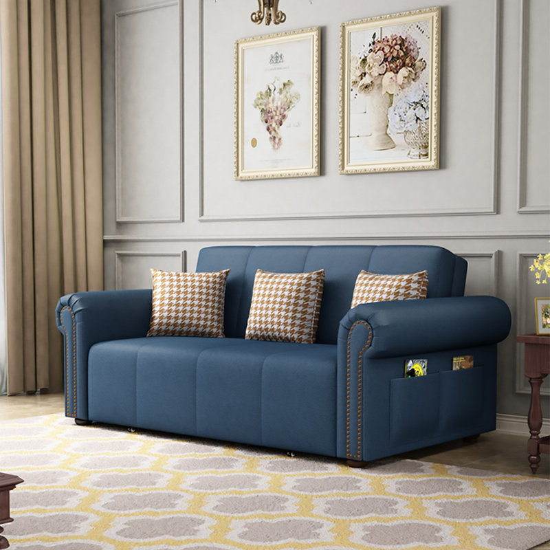 Canapé de salon extensible en tissu American Country Style Tech, H 33,5 po x l 70,9 po x P 37,4 po