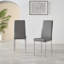 Grand ensemble de salle à manger extensible Everson avec 8 chaises rembourrées en similicuir-987707626