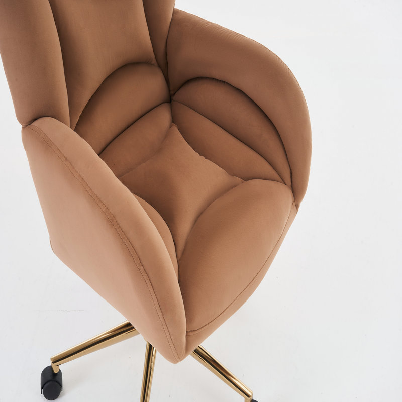 Accent Chairs, Coffee Velvet