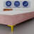 Karvin 15" Premium Velvet Material Wood Box Spring/Bed Frame, Durable, Stylish, Multi Color-88933200-88933193
