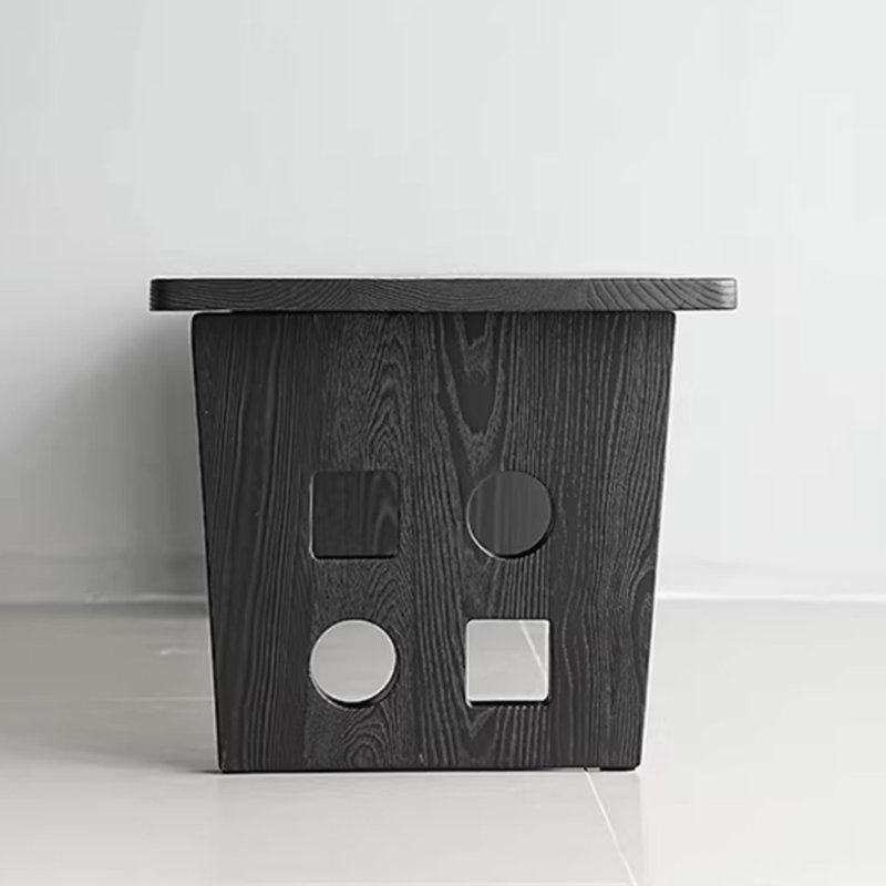 Table basse de style minimaliste Wabi-sabi, H 15,74 po x l 62,99 po x P 25,59 po