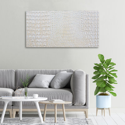 Crocodile Skin - Wrapped Canvas Print