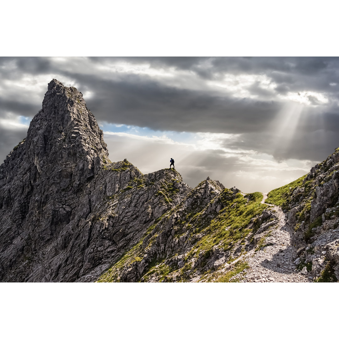 Leinwandbild Auf dem Weg nach oben