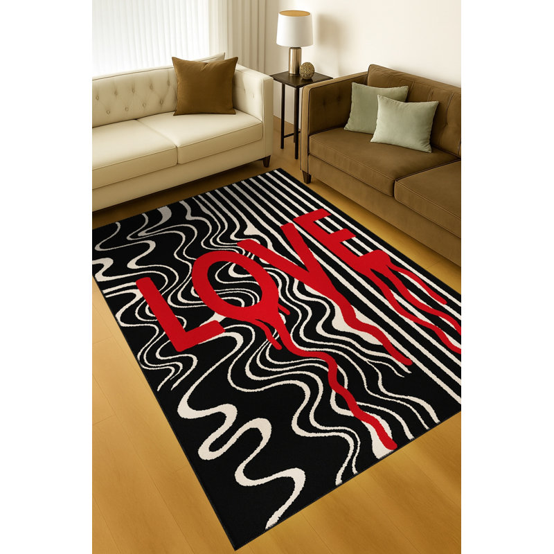 Tapis tissé crème Mosso, 3'3" x 4'11"