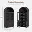 Grande armoire de rangement arquée 70,8 po-1832475012-1832475013
