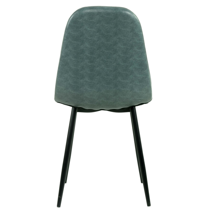 48.26cm H Upholstered Side Chair, Turquoise