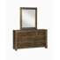 Commode double 7 tiroirs avec miroir flex life ranch house