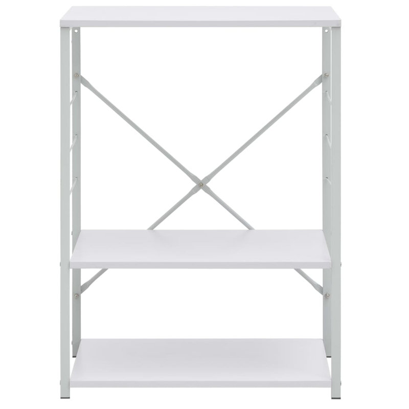 Microwave Cabinet Engineered Wood, White