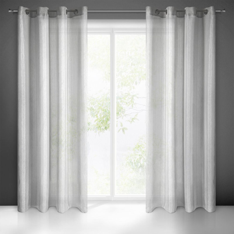 Bryttany Sheer Curtain Single Panel