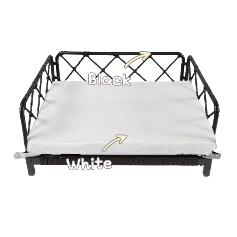 Lit luxueux pour animal de compagnie avec coussin moelleux - Confort et soutien ultimes pour tous les animaux de compagnie