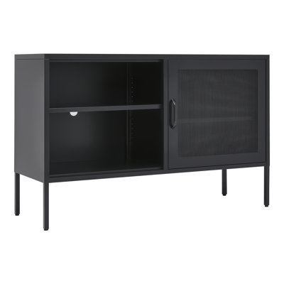 Metal Rectangle Accent Cabinet