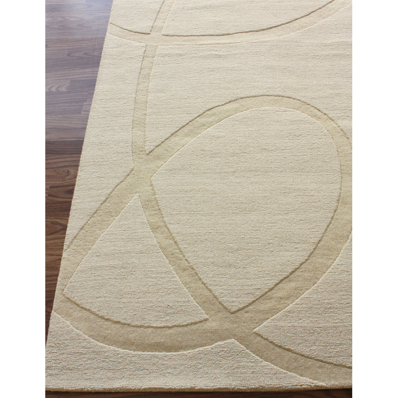 Panama Wool Abstract Indoor Rug, Rectangle 5' x 8'