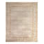 Distressed Homage Hand Knotted Wool Geometric Area Rug in Gray, Beige, Brown, White-995929558