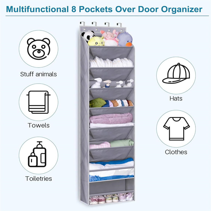 20 Pair Overdoor Shoe Organiser