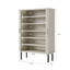 Armoire de rangement à chaussures à 6 niveaux avec porte coulissante-1458930033