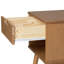 Trujillo 40cm W Solid Wood Bedside Table