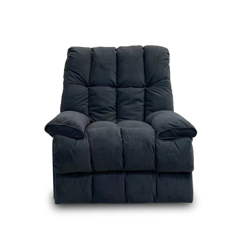 96cm Wide Swivel Standard Recliner, Grey