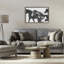 Cadre flottant noir Winter Horses, design par Amy Carroll-1444371088-1444371094