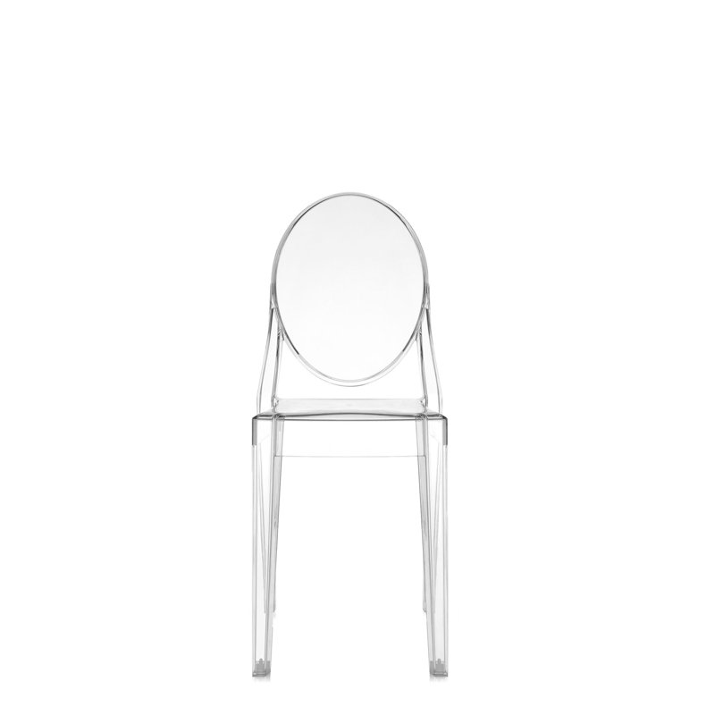 Chaise Victoria Ghost, Cristal transparent