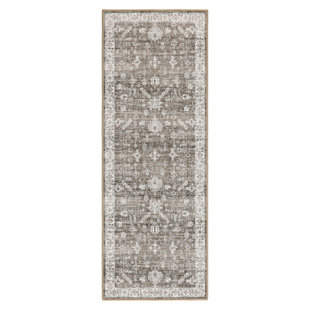 Tapis lavable à la machine à bordure délavée avec technologie AirFlo EVERWASH Haven
